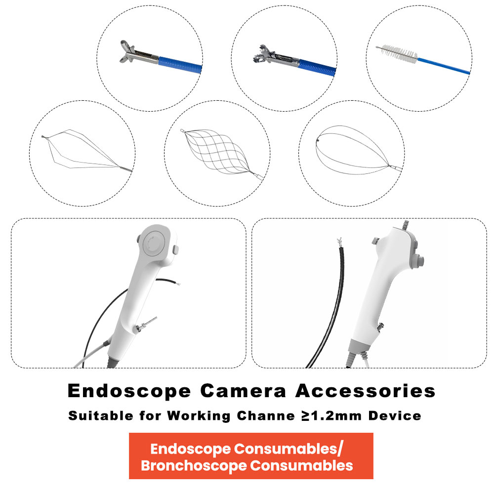 Lens Camera Clip - Verwendung für Arbeitskanal ≥1,2 mm Endoskop-Kamerazubehör,