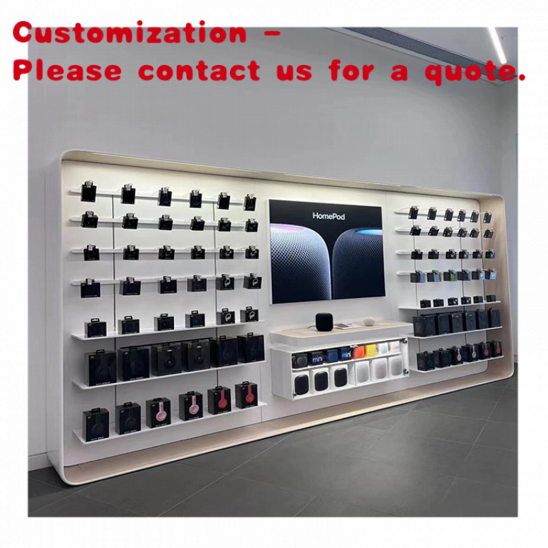 Phone Accessories Cabinet - benutzerdefinierte. Modernes Handy-Zubehör, Schrank, Wandvitrine, Einkaufszentrum,