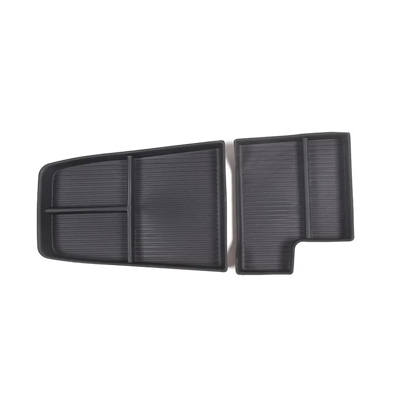 X1 Phone Accessories - TPE Schwarze Mittelkonsole Unterer Aufbewahrungsbehälter Handyfach