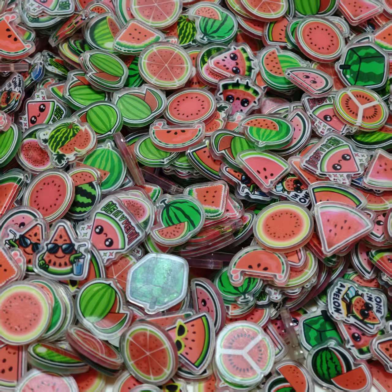 Phone Accessories Images - 50 Stück/Set Wassermelonen-Zubehör Zufällige Bilder Wiederholende