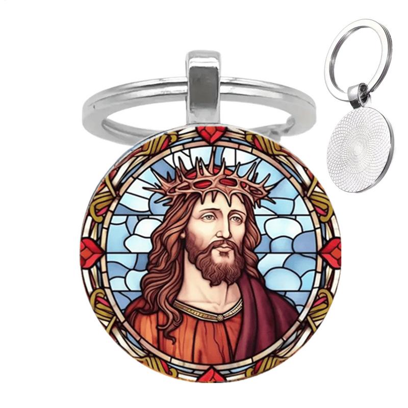 Phone Accessories Images - Christlicher Schlüsselanhänger, klassisches Bild, biblisches Geschenk,