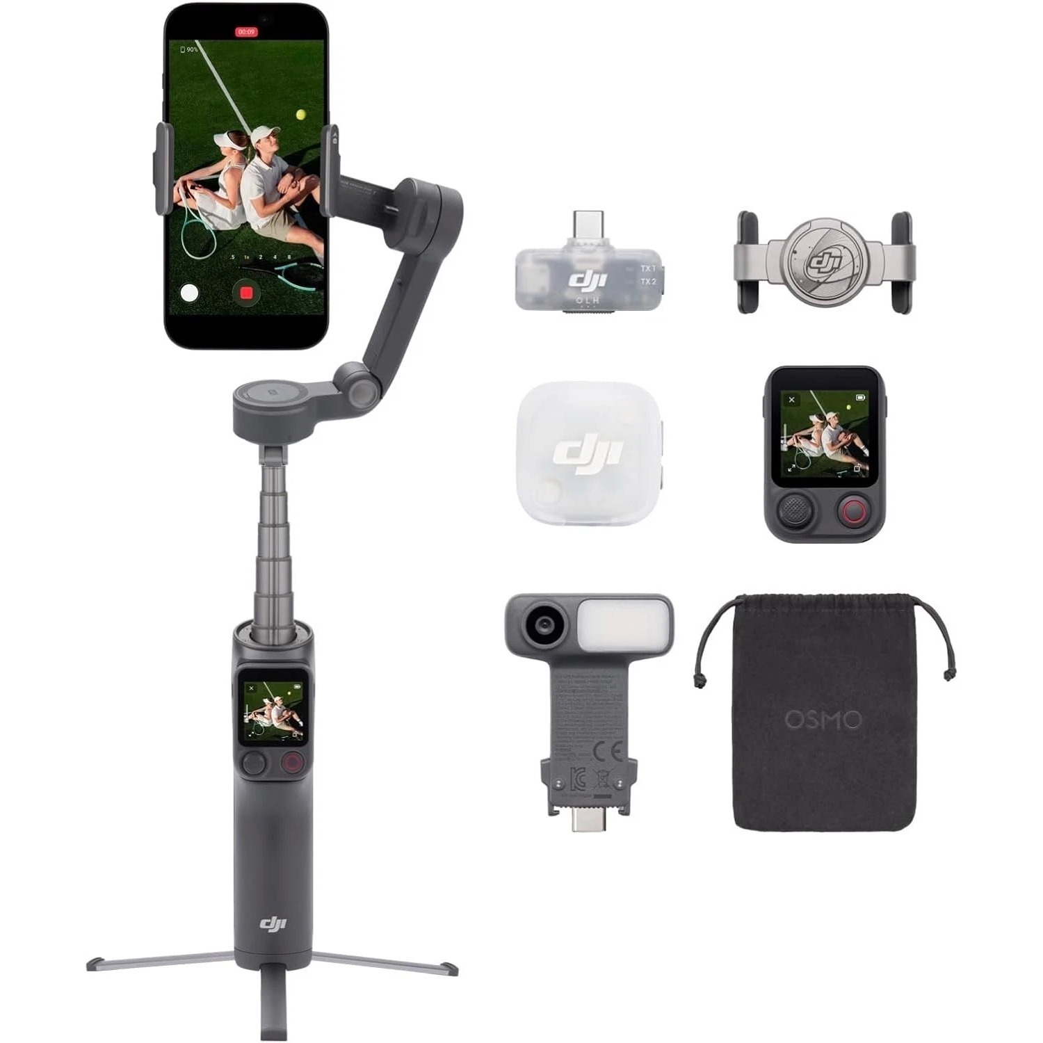 Selfie Stick Tripod - DJI Osmo Mobile 8P Creator Combo