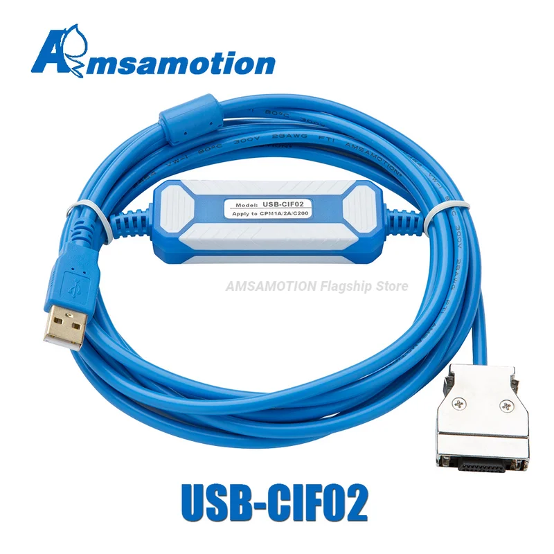 Usb Data Cable - USB-CIF02 vergoldetes Programmierkabel, geeignet für Omron