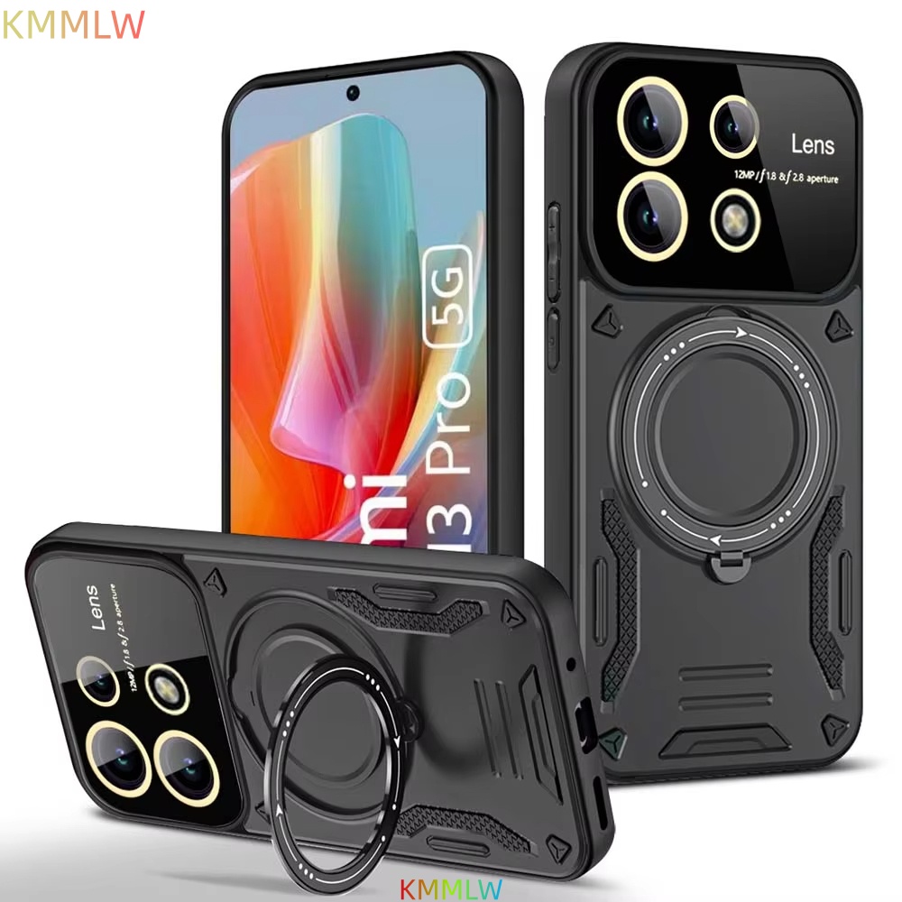 Phone Kickstand Ring - Stoßfeste Panzerhülle für Redmi Note 9