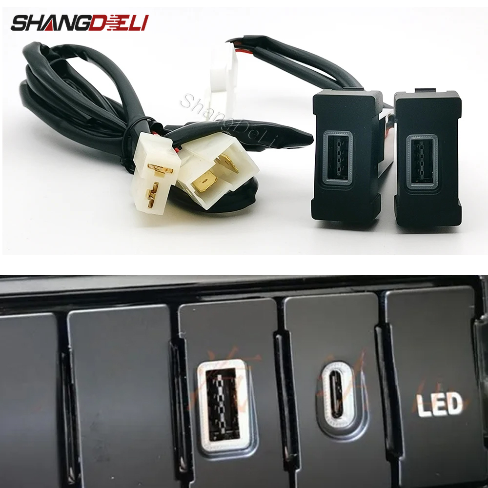 Phone Accessories Charger - 12V/24V Auto QC3.0 USB Dual Ladegerät