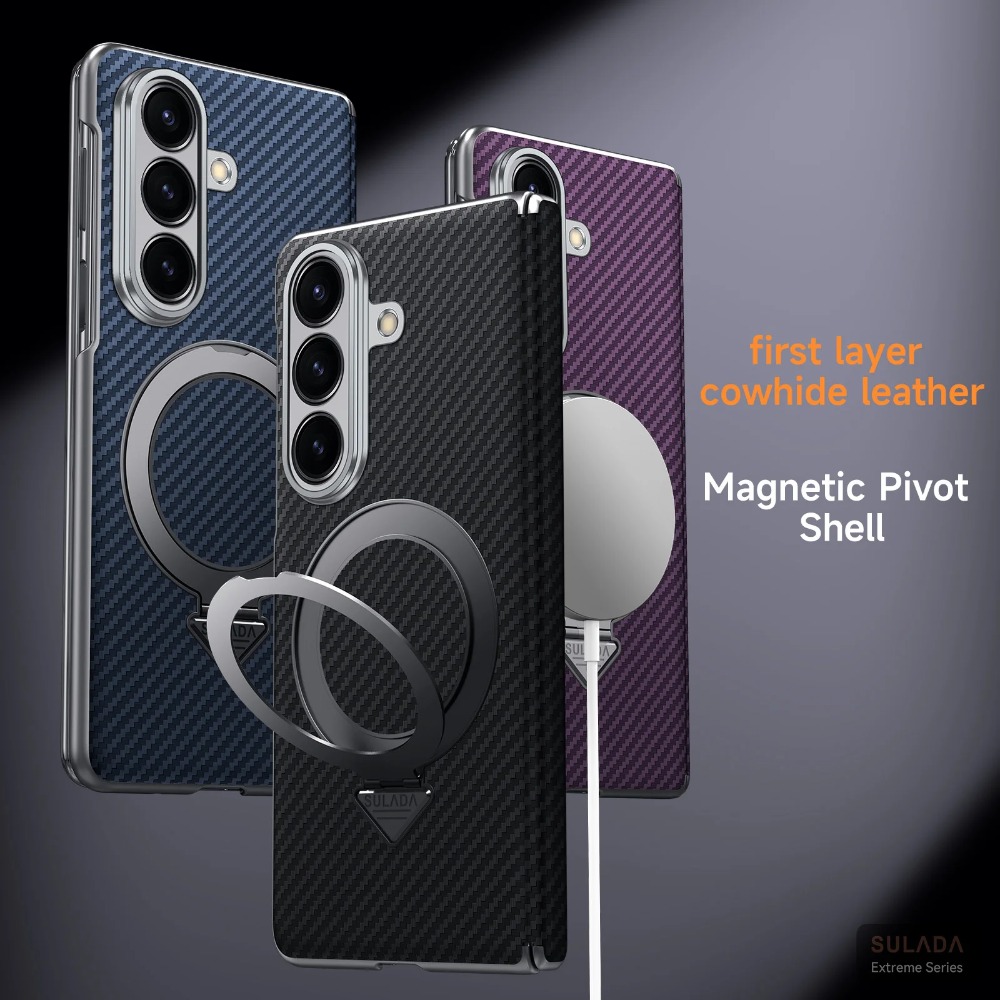 Phone Kickstand Ring - Business Carbon Fiber Magnetische Ring Ständer