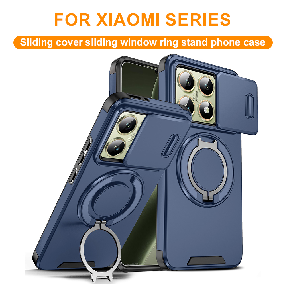 Phone Kickstand Ring - Magnetische robuste Handyhülle für Xiaomi 14T
