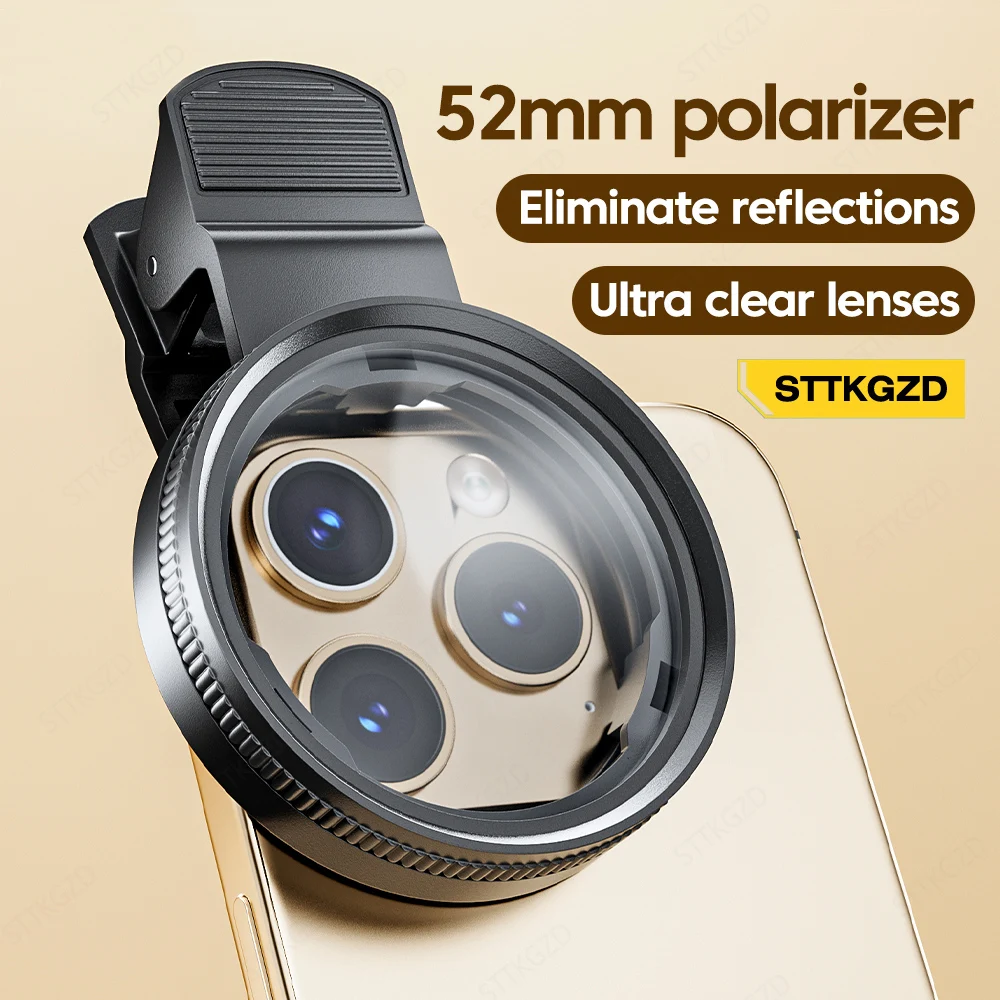 Lens Camera Clip - Neue 52mm CPL Handy Objektiv Filter