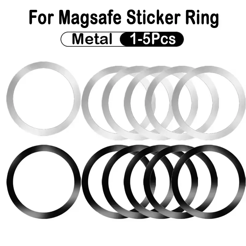 Phone Accessories Charger - Universeller magnetischer Metallplattenring aus Edelstahl für
