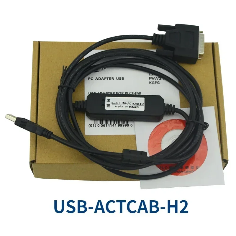 Usb Data Cable - USB-ACTCAB-H2 Geeignet für Hitachi H-Serie SPS-Programmierkabel
