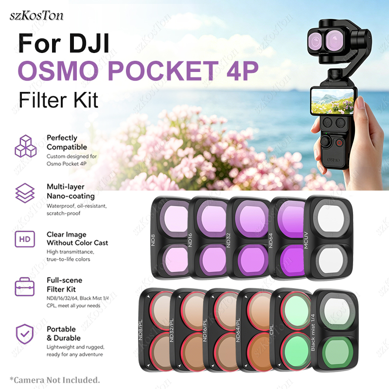 Objektivfilter-Set für DJI Osm – Lens Camera Clip Bewertung und Preis