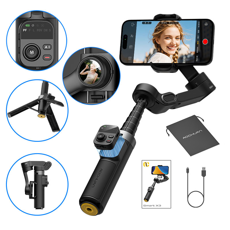 AOCHUAN Smart X3 360 °   Pan R – Selfie Stick Tripod Bewertung und Preis