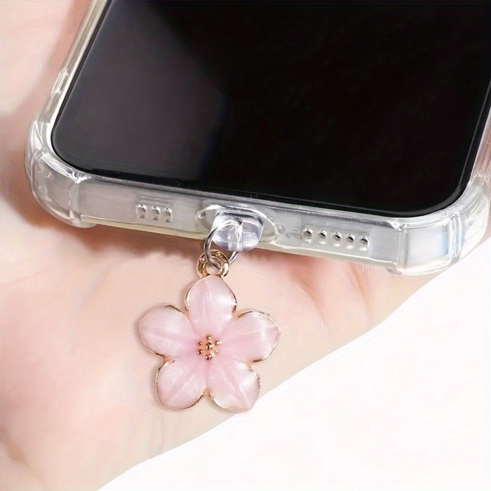 Rosa Sakura Handy-Staubschutz  – Phone Accessories Aesthetic Bewertung und Preis