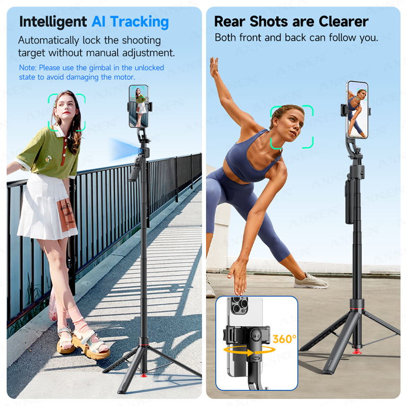 TT07 KI-Gesichtsverfolgungs-Gi – Selfie Stick Tripod Bewertung und Preis