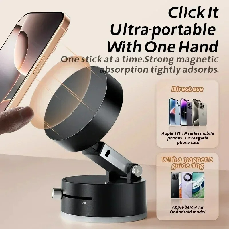 Hochleistungs-Magnet-Vakuumhal – Phone Accessories Stand Bewertung und Preis
