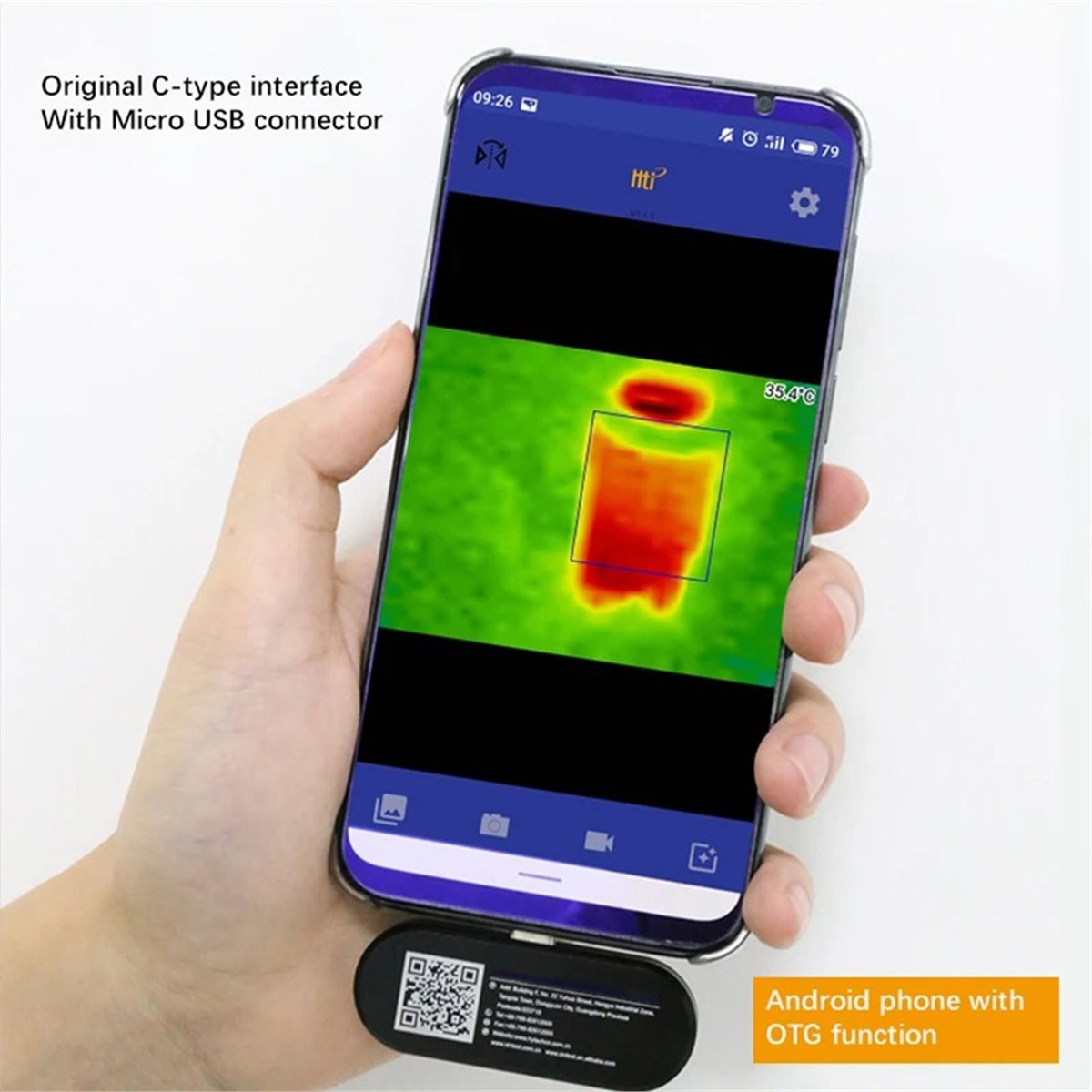 Nützliche mobile Wärmebildkame – Phone Accessories Images Bewertung und Preis