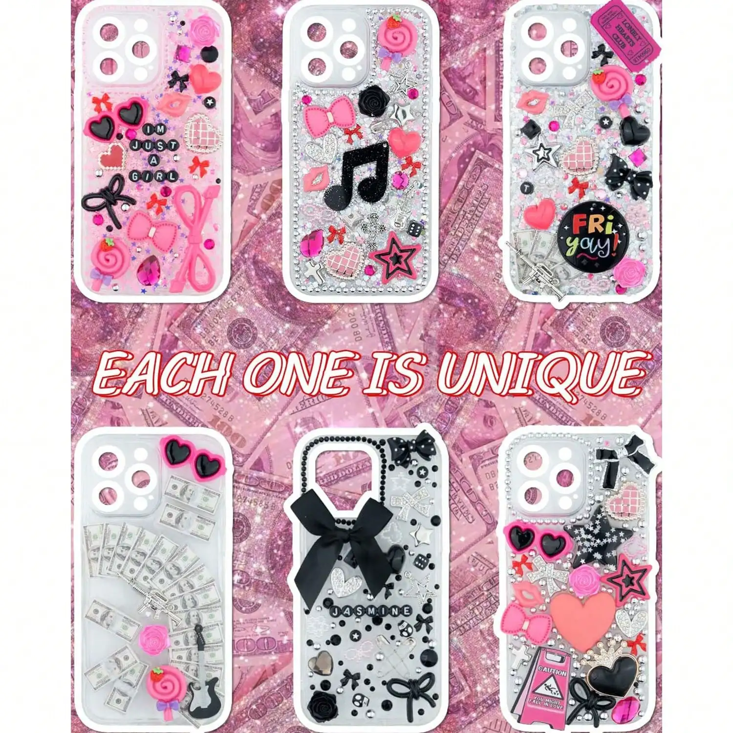 1050-teiliges Set mit Schmucka – Phone Accessories Aesthetic Bewertung und Preis