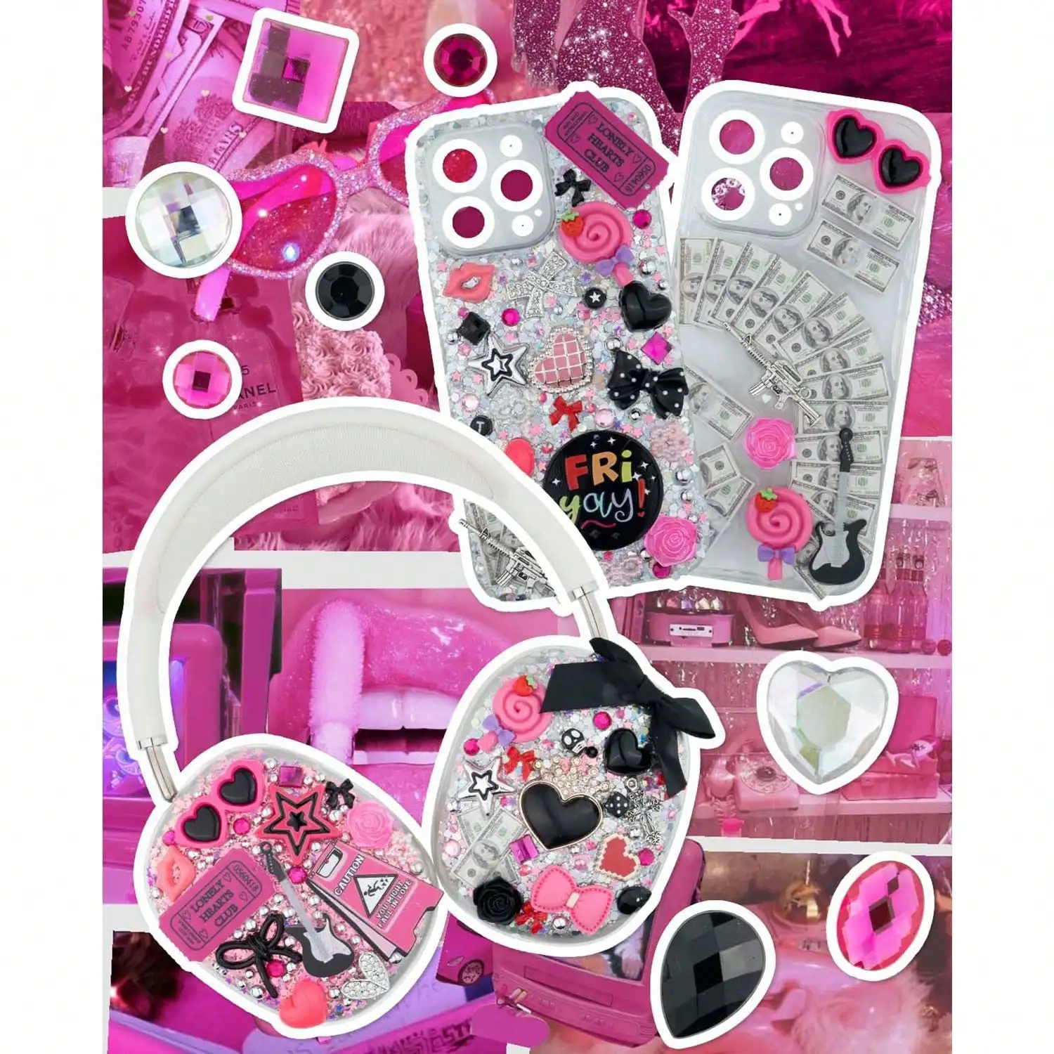 1050-teiliges Set mit Schmucka – Phone Accessories Aesthetic Bewertung und Preis