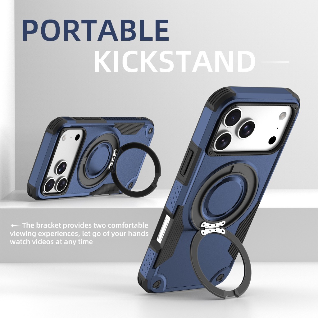 Stoßfeste Armor-Hülle mit MagS – Phone Kickstand Ring Bewertung und Preis