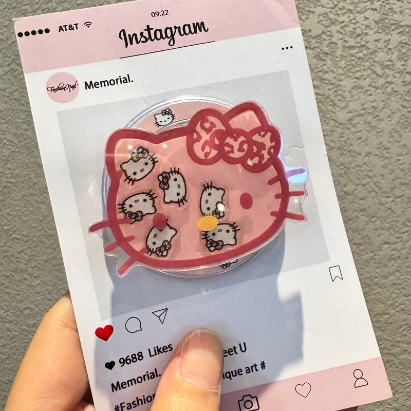 Fashion INS Kawaii Hello Kitty – Phone Accessories Ring Bewertung und Preis