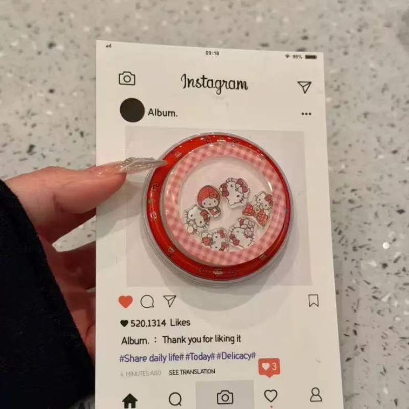 Fashion INS Kawaii Hello Kitty – Phone Accessories Ring Bewertung und Preis