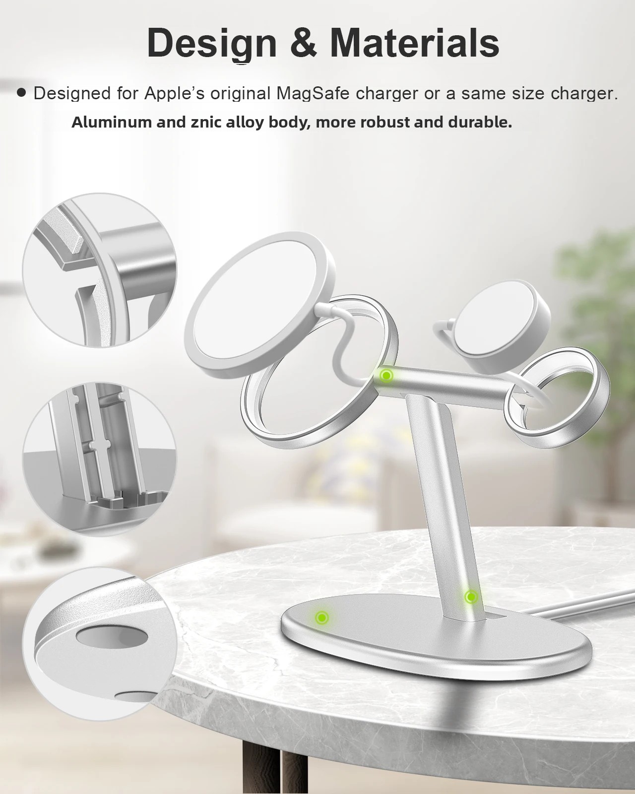 EWA 2-in-1 Desktop-Telefonstän – Phone Accessories Charger Bewertung und Preis