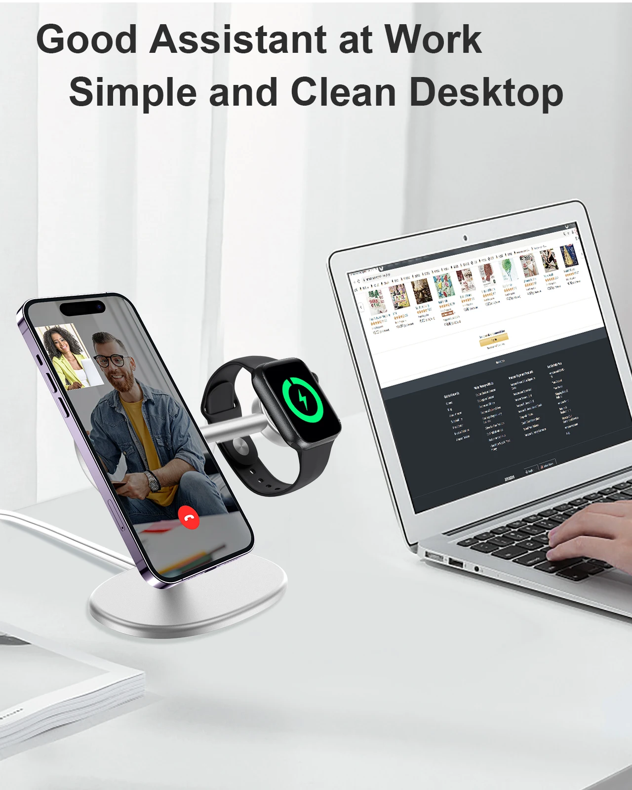 EWA 2-in-1 Desktop-Telefonstän – Phone Accessories Charger Bewertung und Preis