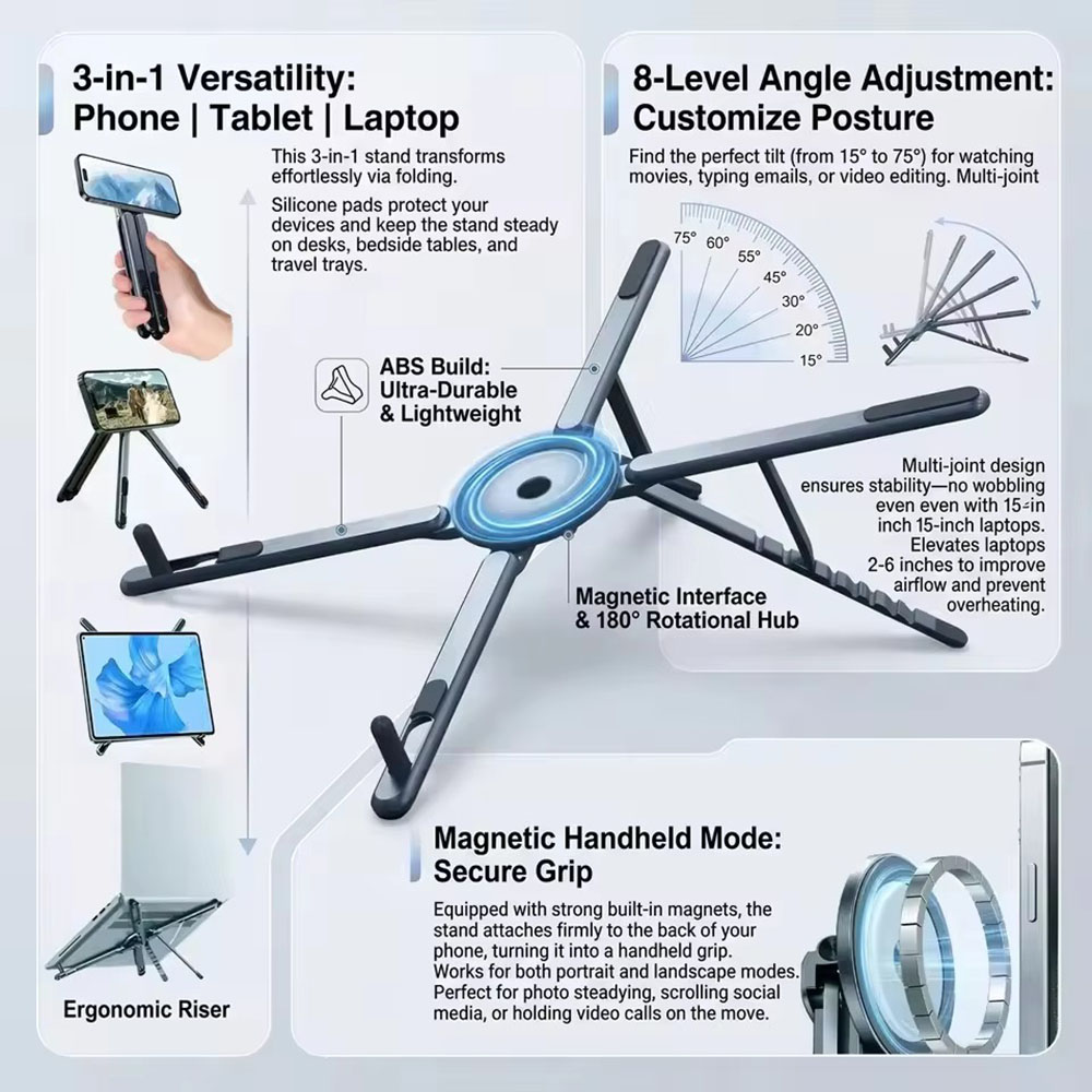 Tragbarer Magnetischer Handyha – Selfie Stick Tripod Bewertung und Preis