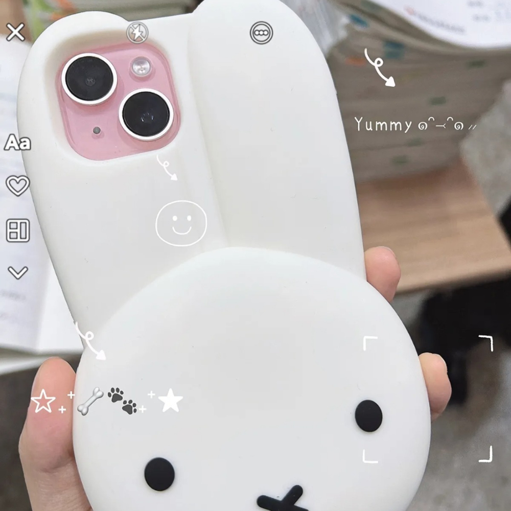 Miffy Rabbit Weiße Silikon Han – Phone Accessories Images Bewertung und Preis