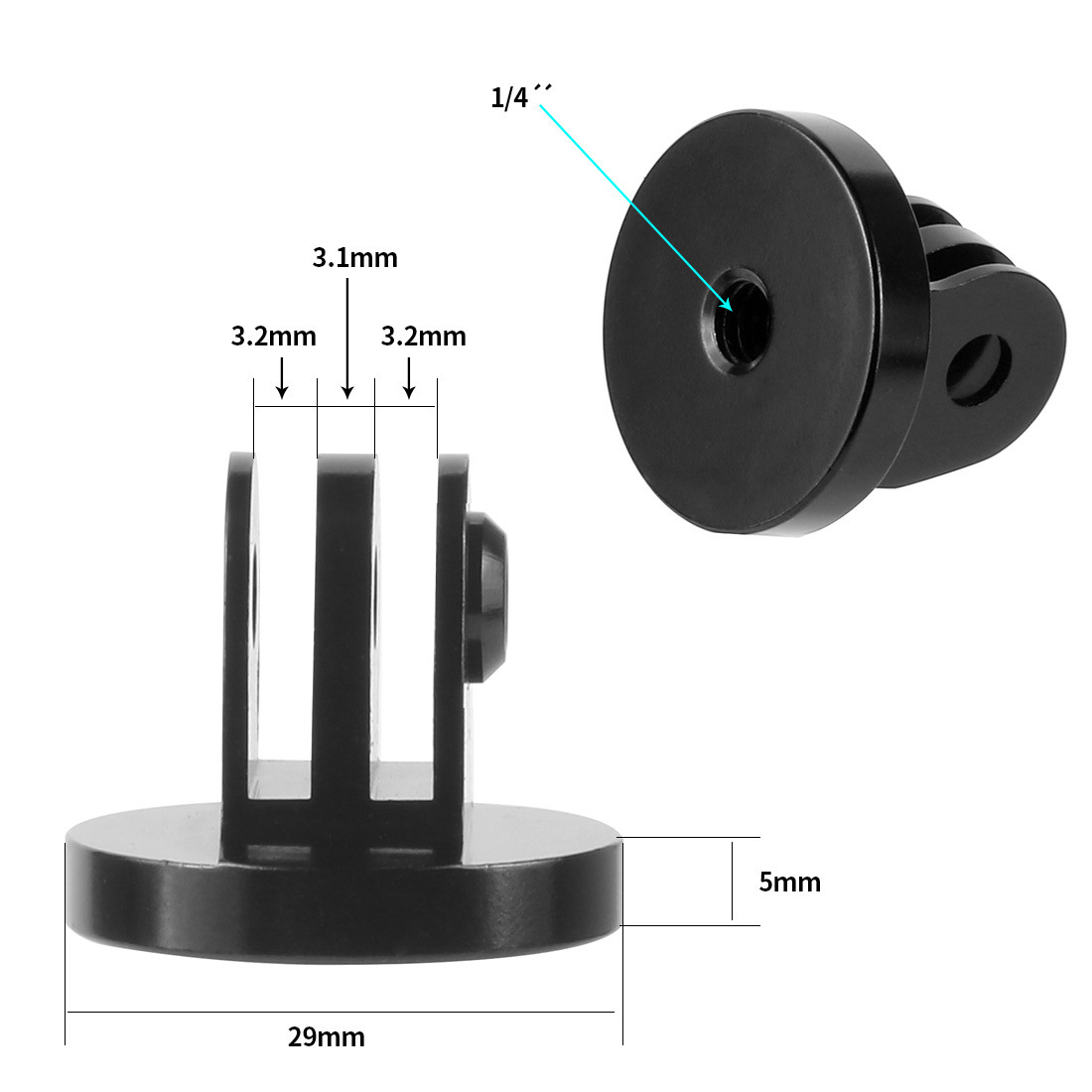 Für Gopro Stativ Mount Adapter – Selfie Stick Tripod Bewertung und Preis