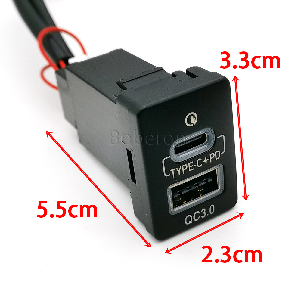 Blaues LED QC3.0 USB Auto-Dopp – Phone Accessories Charger Bewertung und Preis